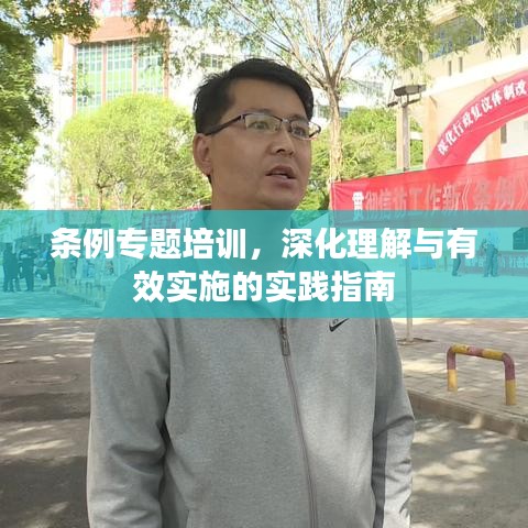 条例专题培训，深化理解与有效实施的实践指南