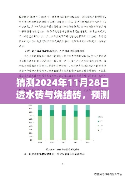 2024年透水砖与烧结砖发展展望，预测未来趋势及影响分析