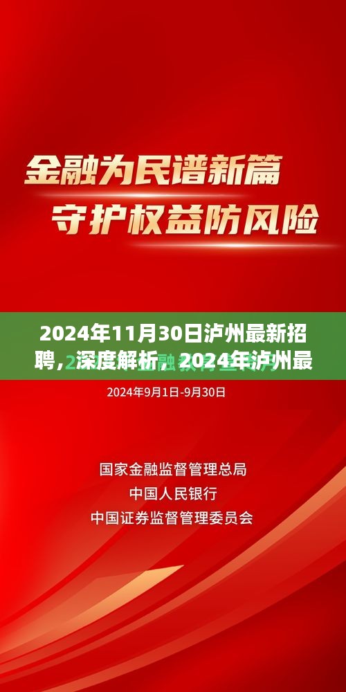 深度解析，2024年泸州最新招聘市场概览与体验评测