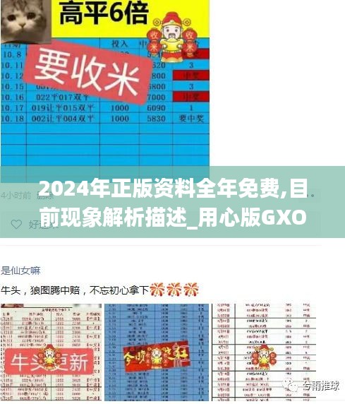 2024年正版资料全年免费,目前现象解析描述_用心版GXO41.429