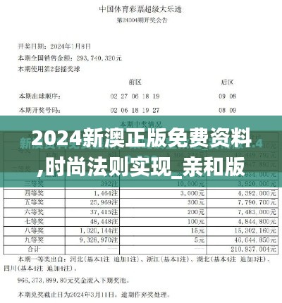 2024新澳正版免费资料,时尚法则实现_亲和版DWW36.559