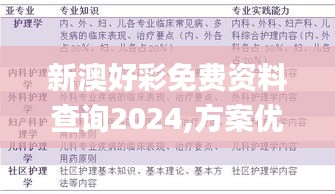 新澳好彩免费资料查询2024,方案优化实施_QHW88.893感知版