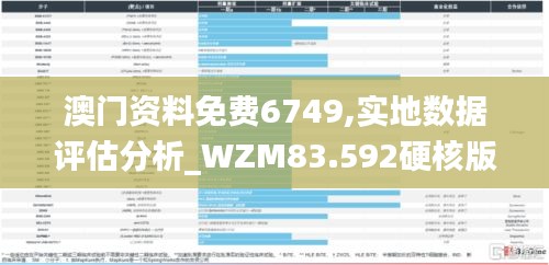 澳门资料免费6749,实地数据评估分析_WZM83.592硬核版