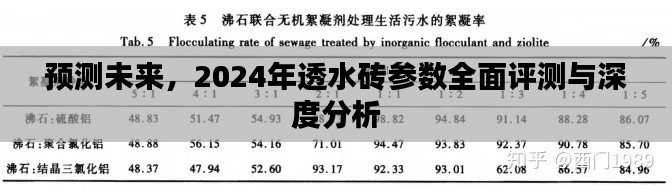 2024年透水砖参数全面评测与深度分析，未来趋势预测