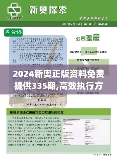 2024新奥正版资料免费提供335期,高效执行方案_OVL85.771内含版