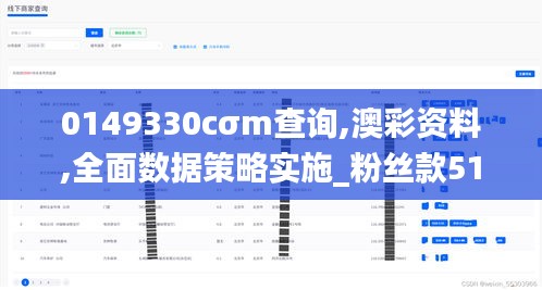 0149330cσm查询,澳彩资料,全面数据策略实施_粉丝款51.359-5