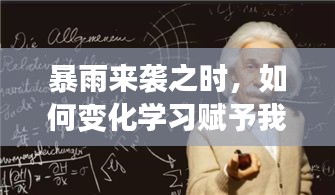 暴雨来袭之际，学习变革的力量，自信拥抱未来挑战，成就自我成长