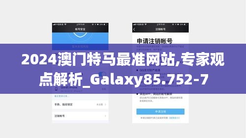 2024澳门特马最准网站,专家观点解析_Galaxy85.752-7