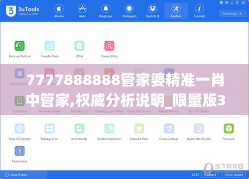 7777888888管家婆精准一肖中管家,权威分析说明_限量版38.490-3