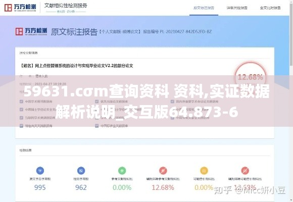 59631.cσm查询资科 资科,实证数据解析说明_交互版64.873-6