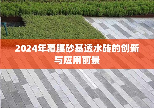 2024年覆膜砂基透水砖的创新与应用展望