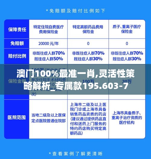 澳门100%最准一肖,灵活性策略解析_专属款195.603-7