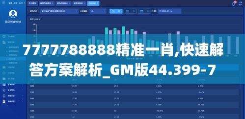 7777788888精准一肖,快速解答方案解析_GM版44.399-7