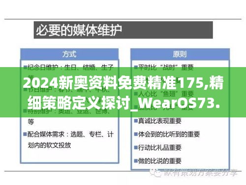 2024新奥资料免费精准175,精细策略定义探讨_WearOS73.352-4