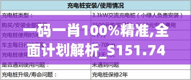 一码一肖100%精准,全面计划解析_S151.747-6