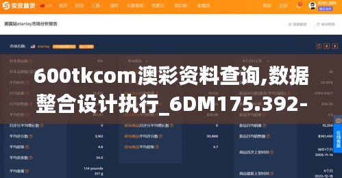 600tkcom澳彩资料查询,数据整合设计执行_6DM175.392-8