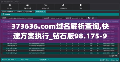 373636.com域名解析查询,快速方案执行_钻石版98.175-9