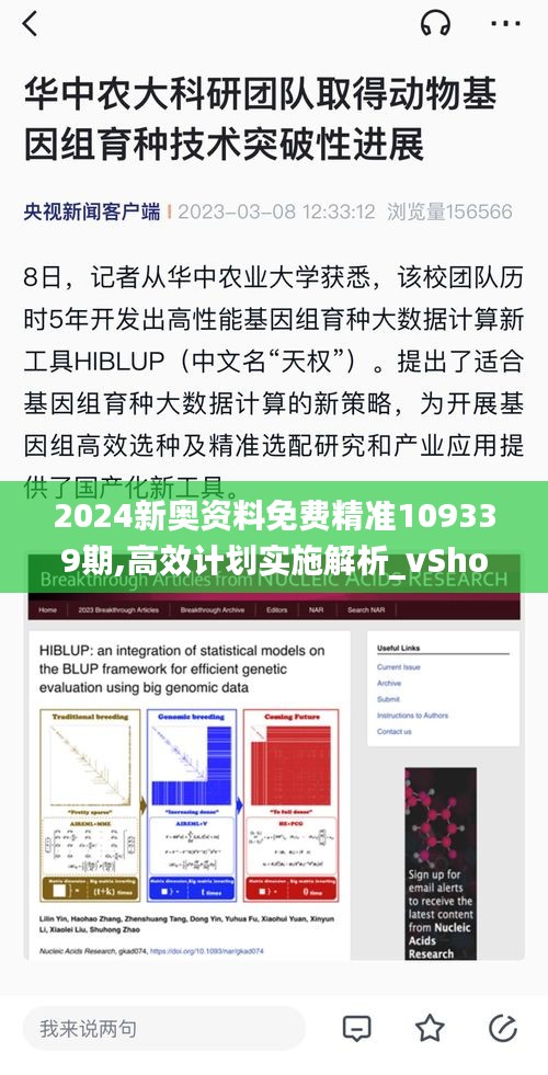 2024新奥资料免费精准109339期,高效计划实施解析_vShop65.517-4