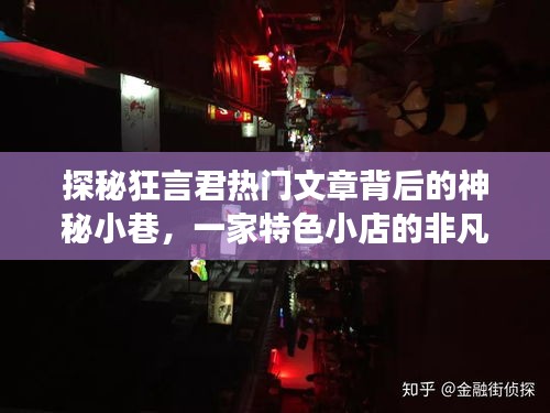 探秘狂言君背后的神秘小巷，一家特色小店的独特之旅