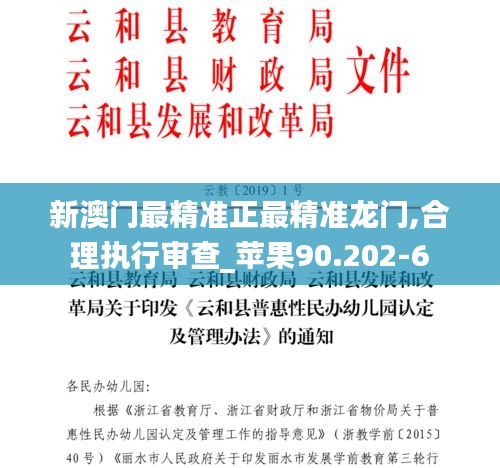 新澳门最精准正最精准龙门,合理执行审查_苹果90.202-6