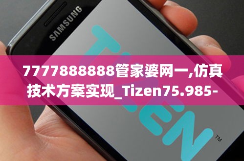 7777888888管家婆网一,仿真技术方案实现_Tizen75.985-6