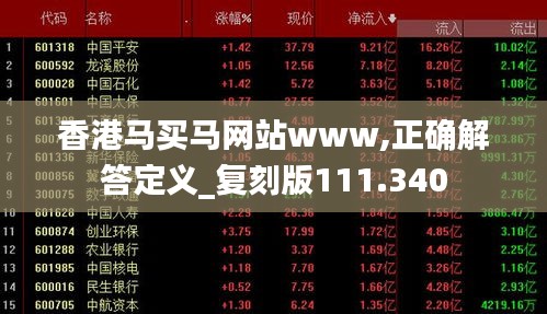 香港马买马网站www,正确解答定义_复刻版111.340