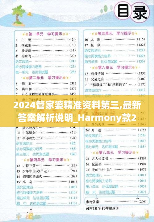 2024管家婆精准资料第三,最新答案解析说明_Harmony款28.757