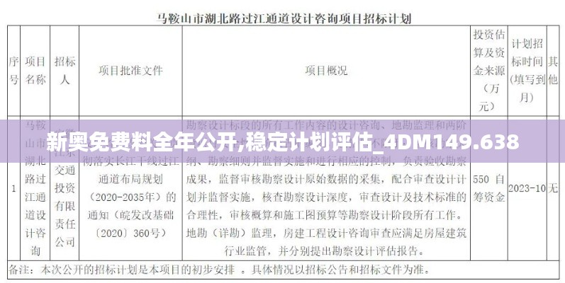 新奥免费料全年公开,稳定计划评估_4DM149.638