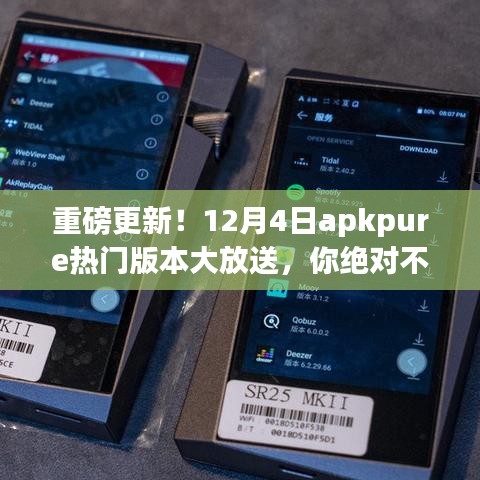 12月4日Apkpure热门版本大放送，不容错过的下载盛宴