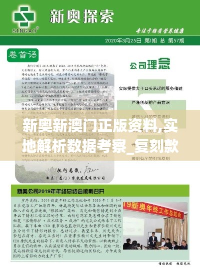 新奥新澳门正版资料,实地解析数据考察_复刻款6.919