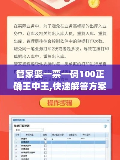 管家婆一票一码100正确王中王,快速解答方案解析_免费版18.762