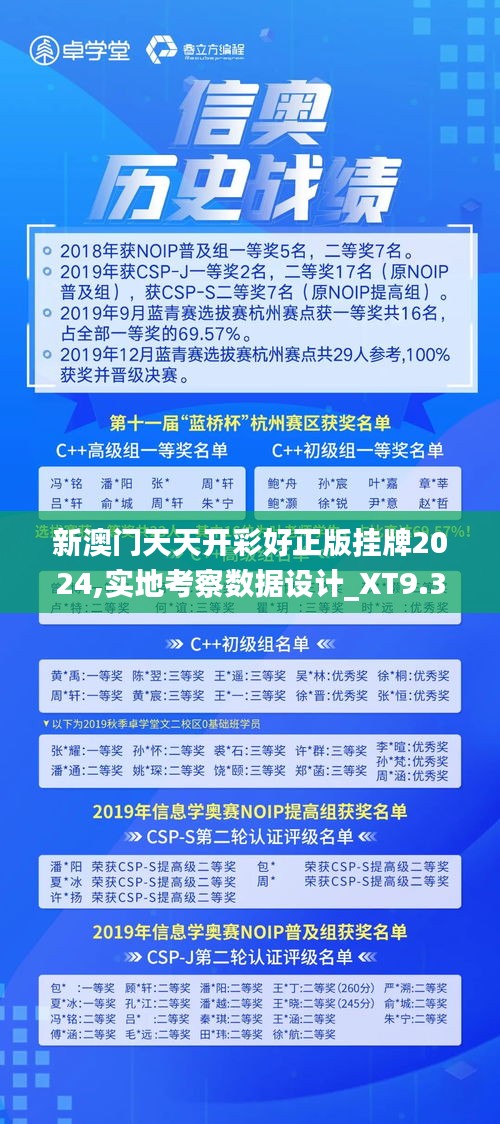 新澳门天天开彩好正版挂牌2024,实地考察数据设计_XT9.323