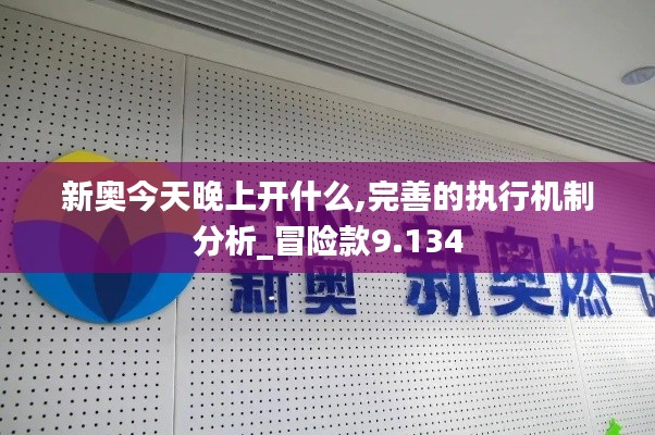 新奥今天晚上开什么,完善的执行机制分析_冒险款9.134