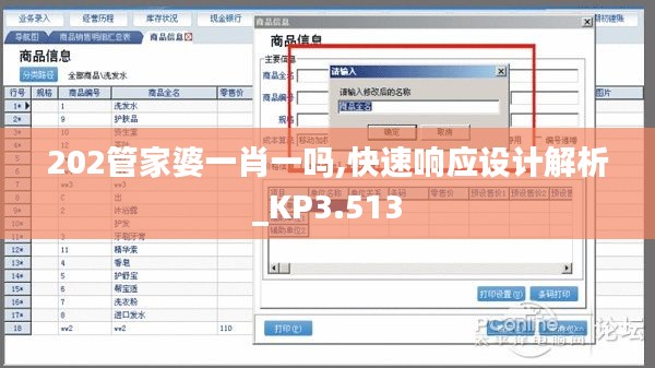 202管家婆一肖一吗,快速响应设计解析_KP3.513