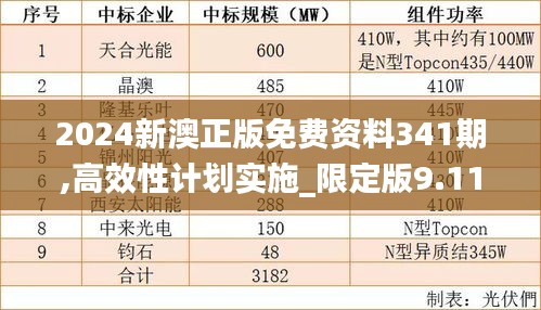 2024新澳正版免费资料341期,高效性计划实施_限定版9.117