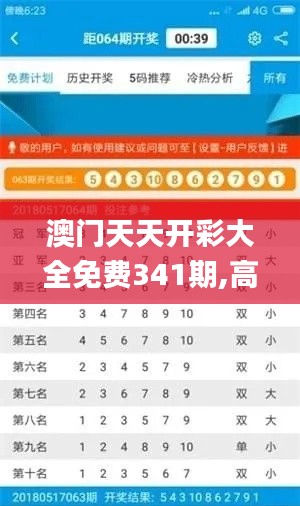 澳门天天开彩大全免费341期,高速解析响应方案_FT8.636