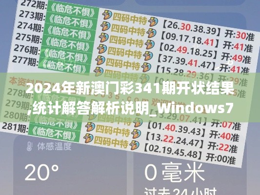 2024年新澳门彩341期开状结果,统计解答解析说明_Windows7.600