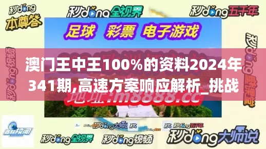 澳门王中王100%的资料2024年341期,高速方案响应解析_挑战款8.839