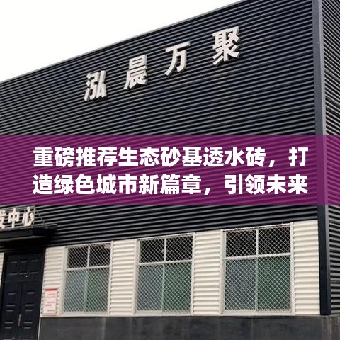 生态砂基透水砖，开启绿色城市建设新篇章，引领生态建设先锋（最新资讯）