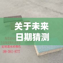 关于未来日期透水砖属性探讨，混凝土砖的可能性分析（预测至2024年12月）