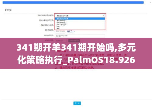 341期开羊341期开始吗,多元化策略执行_PalmOS18.926