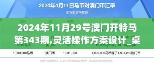 2024年11月29号澳门开特马第343期,灵活操作方案设计_桌面款6.319