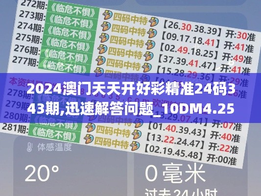 2024澳门天天开好彩精准24码343期,迅速解答问题_10DM4.250