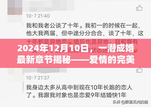 一潜成婚最新章节揭秘，爱情的完美时刻在2024年12月10日