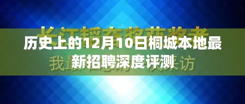 12月10日桐城最新招聘深度评测及历史回顾