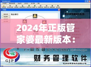 2024年正版管家婆最新版本：财务报表分析的新高度