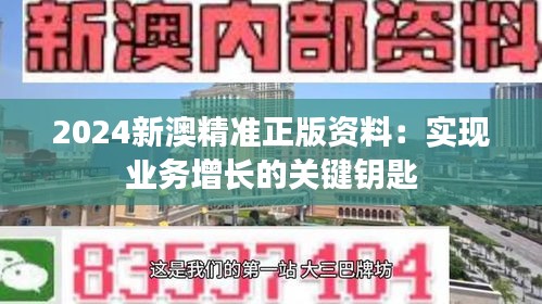 2024新澳精准正版资料：实现业务增长的关键钥匙