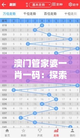 澳门管家婆一肖一码：探索生肖彩票的神秘面纱