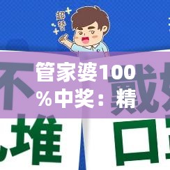 管家婆100%中奖：精打细算的生活乐趣所在