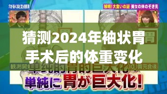 袖状胃手术后体重变化预测，真实经历与深度解析（2024版）